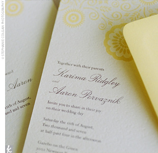 Lemon Yellow Wedding Ideas Yellow wedding stationery1 Absolute Perfection