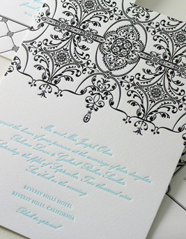 baroque wedding stationery elum Absolute Perfection