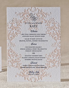 blush letterpress ElumDesigns Absolute Perfection