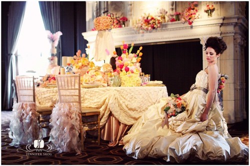 marie antoinette styled wedding ideas jennifer skoog Absolute Perfection