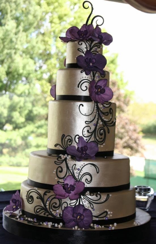purple 2Bsilver 2Bcake 2Bby 2BWhite 2BFlower Absolute Perfection
