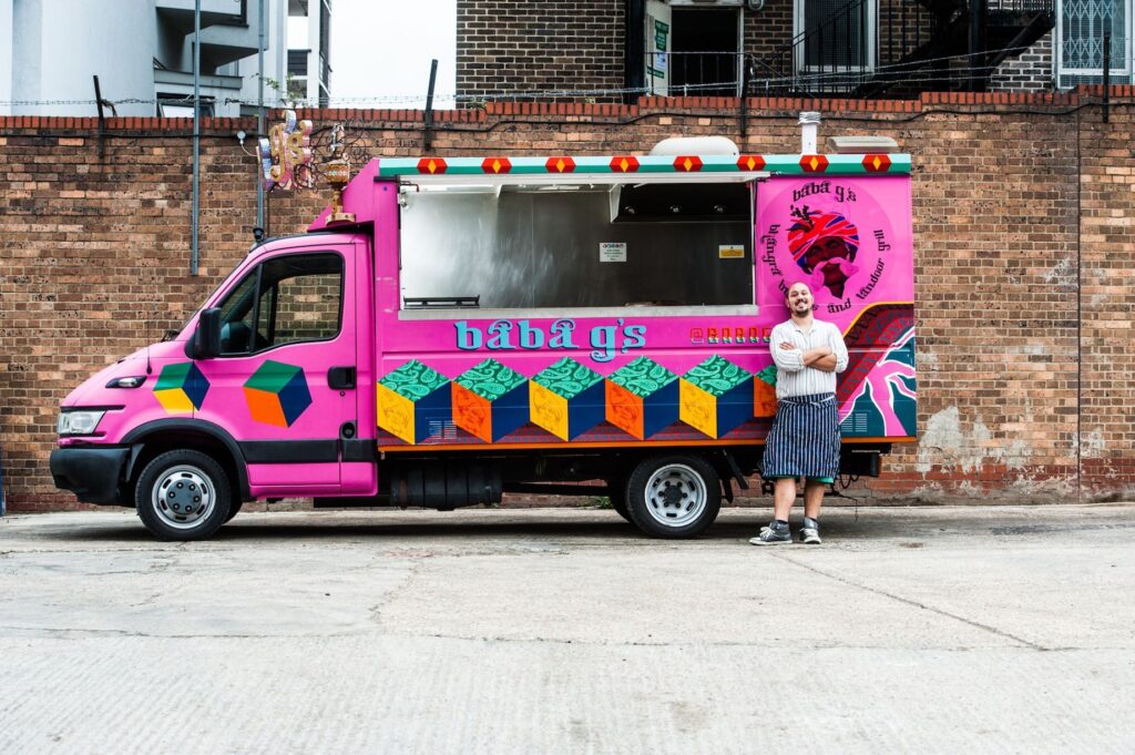Food Truck Wedding Catering Ideas BabaG Iveco Indian Absolute Perfection