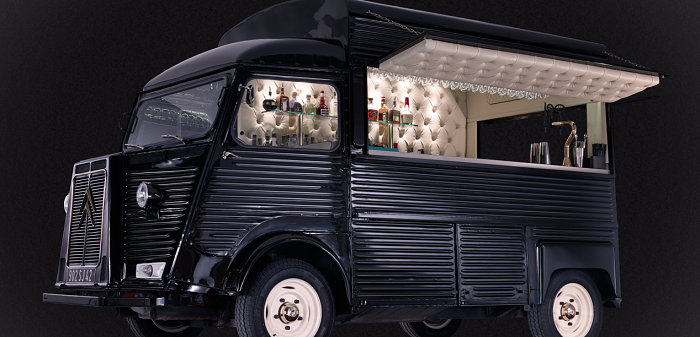 Food Truck Wedding Catering Ideas BardeCru Citroen cocktailbar 1 Absolute Perfection