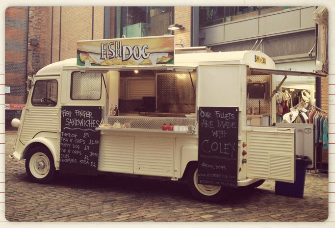 Food Truck Wedding Catering Ideas FishDog CitroenH fishchips 1 Absolute Perfection