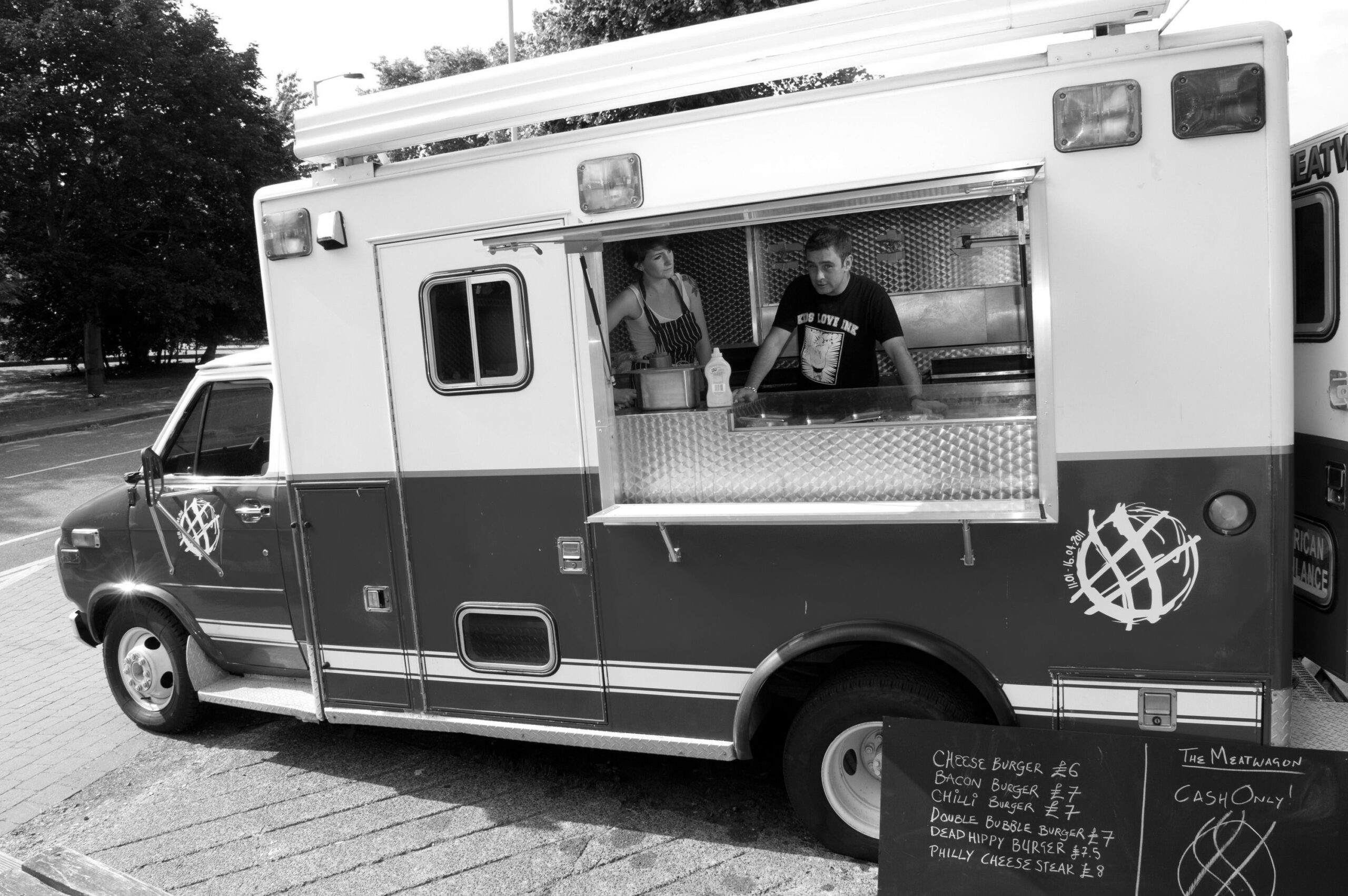 Food Truck Wedding Catering Ideas MeatWagon US ambulance burgers scaled Absolute Perfection