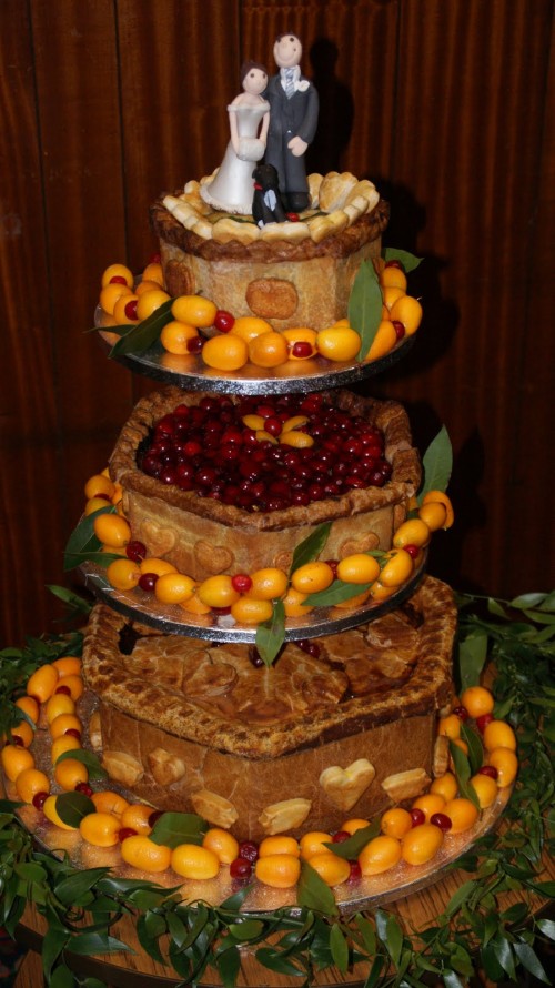 Savoury wedding cake GingerPig e1456227633258 Absolute Perfection