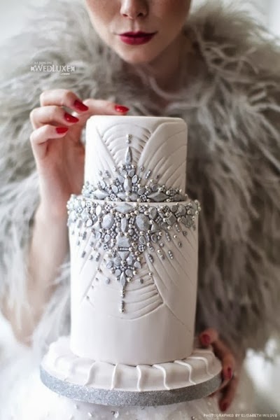 Winter wedding cake by Wed Lux