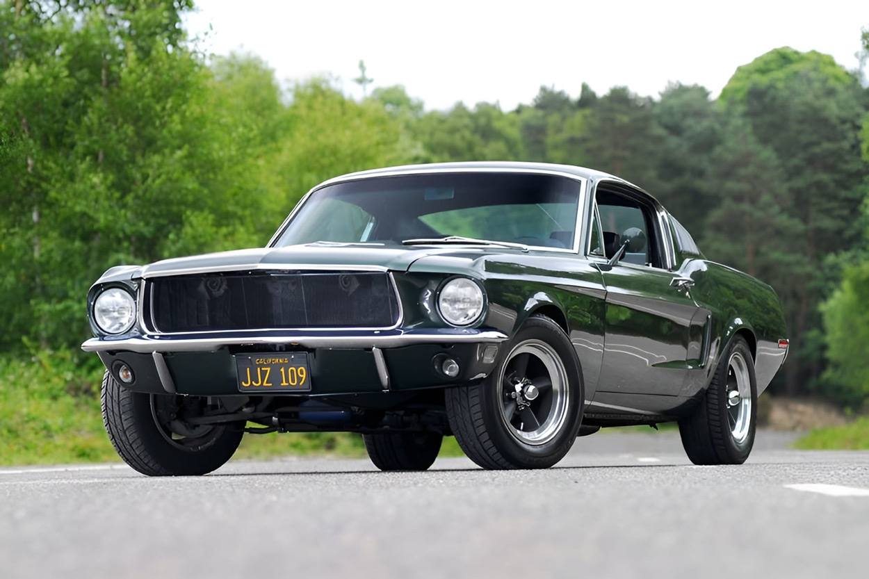 Perfect Wedding Getaway Car - Bullitt Ford Mustang GT390
